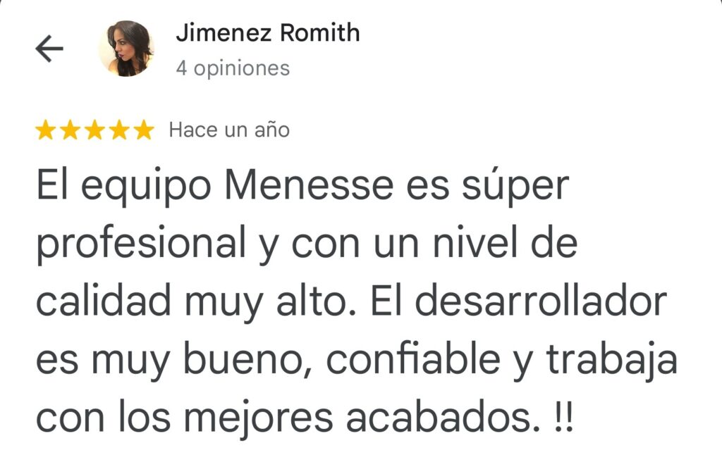 Reviews Menesse Condos - Google (55)